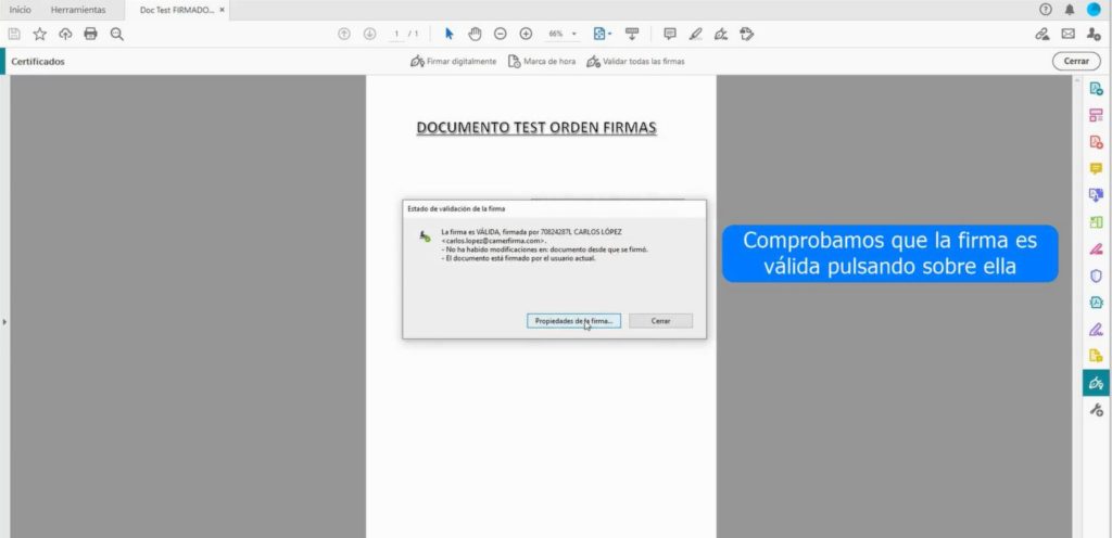 Usar Adobe Acrobat Reader para firmar